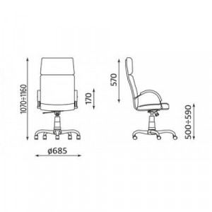 NADIR steel02 z mechanizmem Tilt NADIR steel02 z mechanizmem Tilt