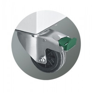 Wózek warsztatowy 4 szuflady + 1 szafka WWD-B