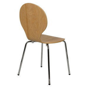 Krzesło stacjonarne sklejkowe TDC-122 BUK
