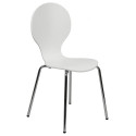 Krzesło stacjonarne sklejkowe TDC-122 BIAŁY