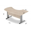 Biurko biurowe narożne Btm1