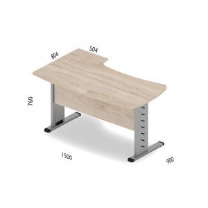 Biurko biurowe narożne Btm6 Biurko biurowe narożne Btm6