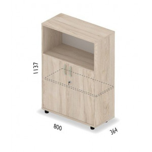 Regał biurowy zamykany Rt7 Regał biurowy zamykany Rt7