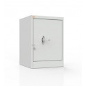 Wzmocniona szafa 2-półkowa, 1-drzwiowa MONA070/1/RM