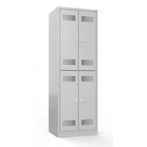 Szafa skrytkowa BHP czterodrzwiowa BHP/4 Szafa skrytkowa BHP czterodrzwiowa BHP/4