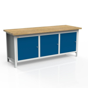 Stół 3-modułowy + szafka WSZ-A +szafka WSZ-A+szafka WSZ-A