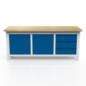 Stół 3-modułowy + szafka WSZ-A +szafka WSZ-A+szafka WSZ-C