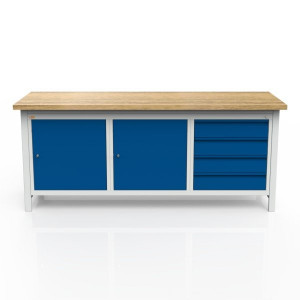 Stół 3-modułowy + szafka WSZ-A +szafka WSZ-A+szafka WSZ-D