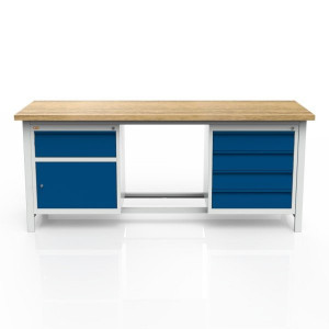Stół 3-modułowy + szafka WSZ-B +  szafka WSZ-D