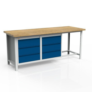 Stół 3-modułowy + szafka WSZ-C +  szafka WSZ-C