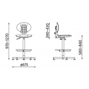 NEGRO II gts steel26 Ring Base z mechanizmem CPT