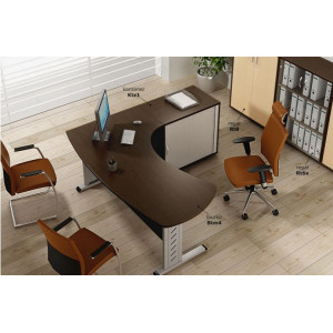 Biurko biurowe narożne Btm8
