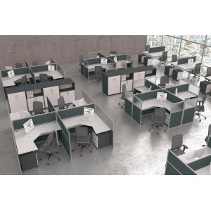 Biurko biurowe narożne Opt5