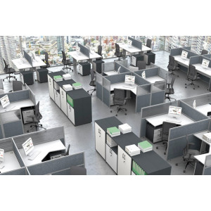 Biurko biurowe narożne Opt8