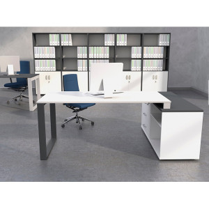 Regał biurowy zamykany Rt2