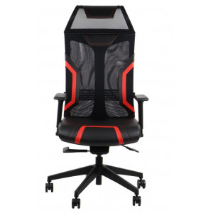KRZESŁO BIUROWE ERGONOMICZNE OBROTOWE RYDER CZARNO-CZERWONY KRZESŁO BIUROWE ERGONOMICZNE OBROTOWE RYDER CZARNO-CZERWONY