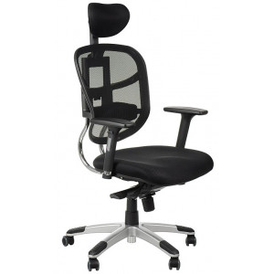 KRZESŁO  BIUROWE ERGONOMICZNE HN-5018 CZARNY KRZESŁO  BIUROWE ERGONOMICZNE HN-5018 CZARNY