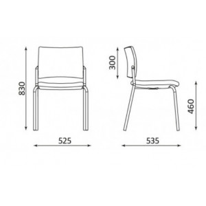 Krzesło INTRATA V-31 FLCR
