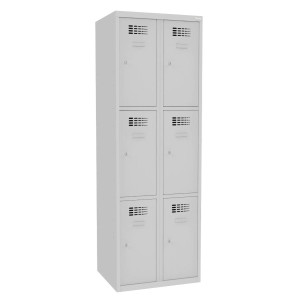 Szafa skrytkowa 6 skrytek SUS 323 W Szafa skrytkowa 6 skrytek SUS 323 W