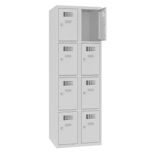Szafka skrytkowa 8 skrytek SUS 324 W ST