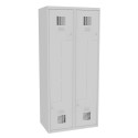 Szafka ubraniowa typu L 2 skrytki SUL 31 W ST nóżki