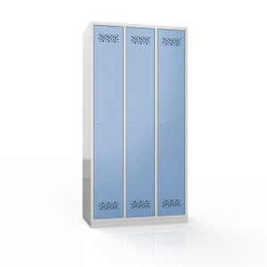 Szafka szkolna metalowa ubraniowa BHP/3/3MG Szafka szkolna metalowa ubraniowa BHP/3/3MG