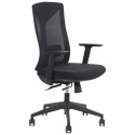 KRZESŁO OBROTOWE RIVERTON M/L CZARNY-CZARNY
