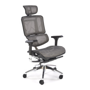 Fotel gabinetowy ETHAN popielaty Fotel gabinetowy ETHAN popielaty