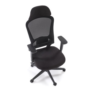 Fotel gabinetowy SONAR czarny Fotel gabinetowy SONAR czarny