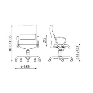 Krzesło biurowe ergonomiczne NEO HRUA gtp9 steel02 ALU Krzesło biurowe ergonomiczne NEO HRUA gtp9 steel02 ALU